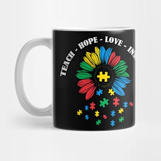 Autism Teacher Autism Awareness Gift for Birthday, Mother's Day, Thanksgiving, Christmas Mug